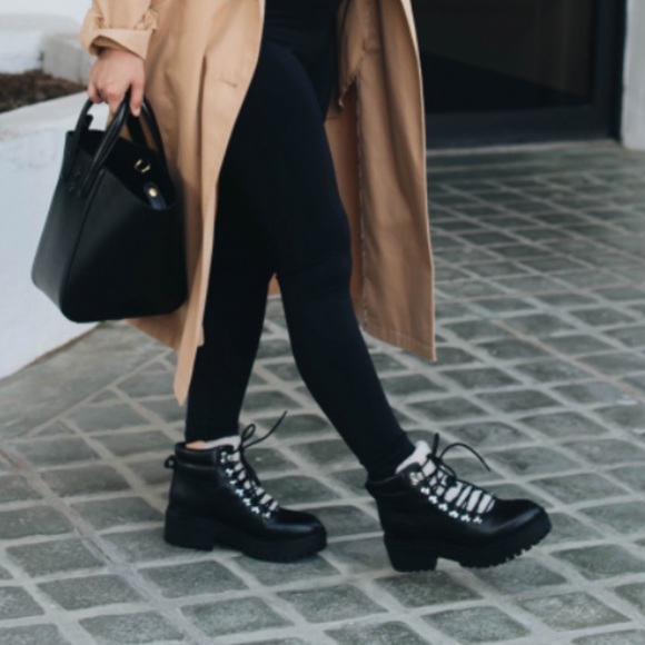 nairy lace up bootie